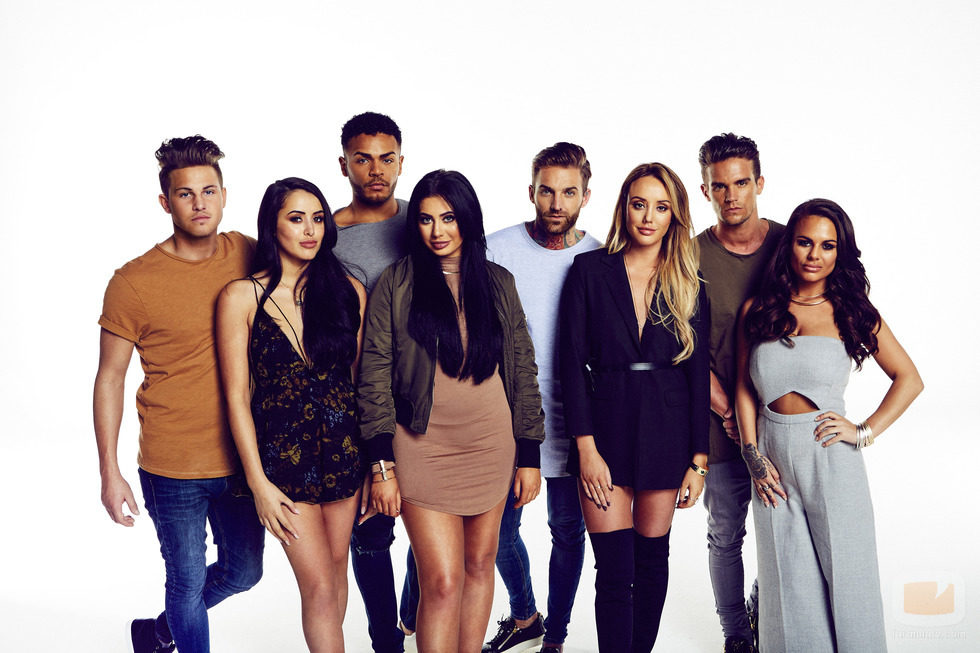 Así posan los participantes de la duodécima edición de 'Geordie Shore'