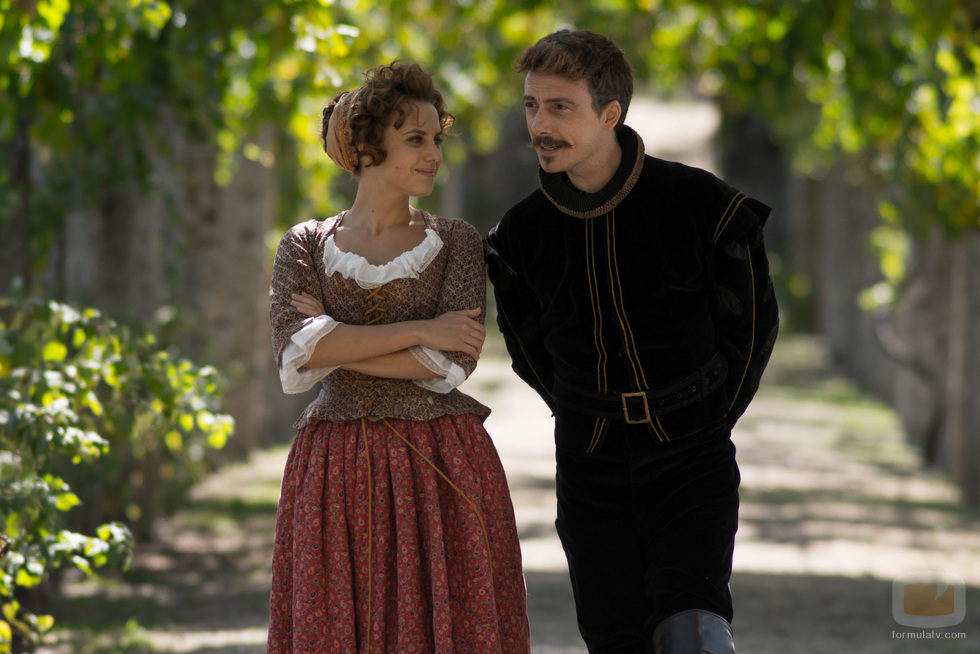 Amelia y Lope de Vega se reencuentran en 'Tiempo de hidalgos'