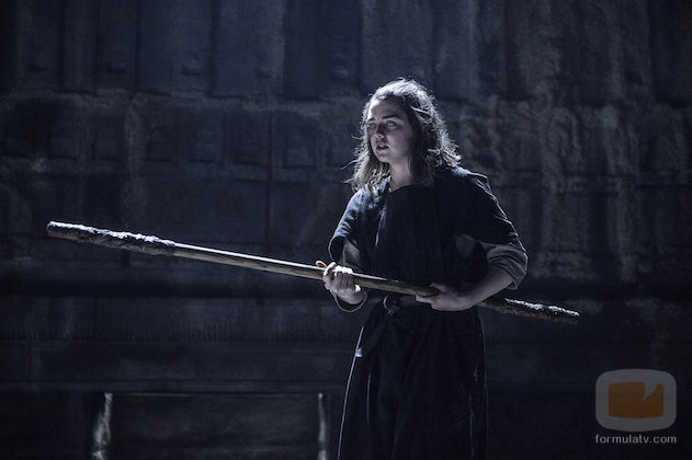 Arya Stark en el capítulo 3 de la sexta temporada de 'Juego de tronos'