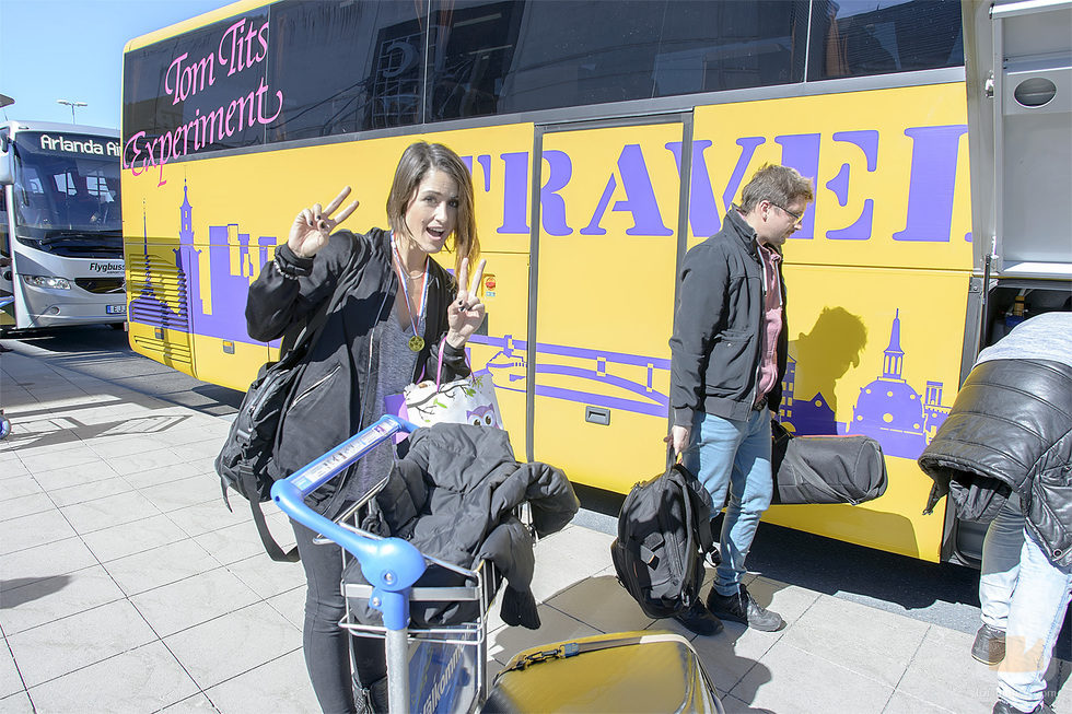 Barei llega a Estocolmo para Eurovisión 2016