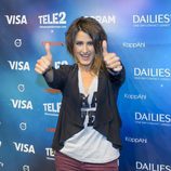 Barei sonríe en el photocall del primer ensayo de Eurovisión 2016