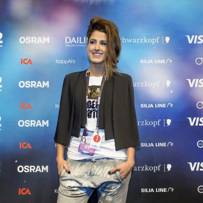 Barei posa para los fotógrafos en Eurovisión 2016