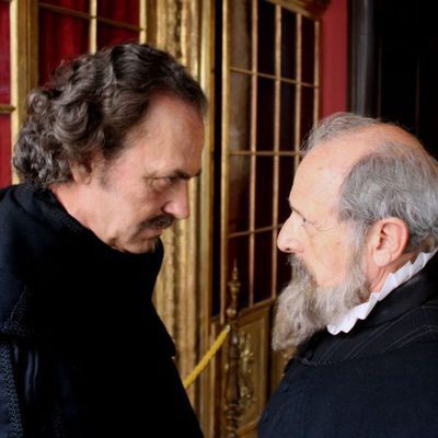 José Coronado (Lope) y Emilio Gutiérrez Caba (Cervantes)