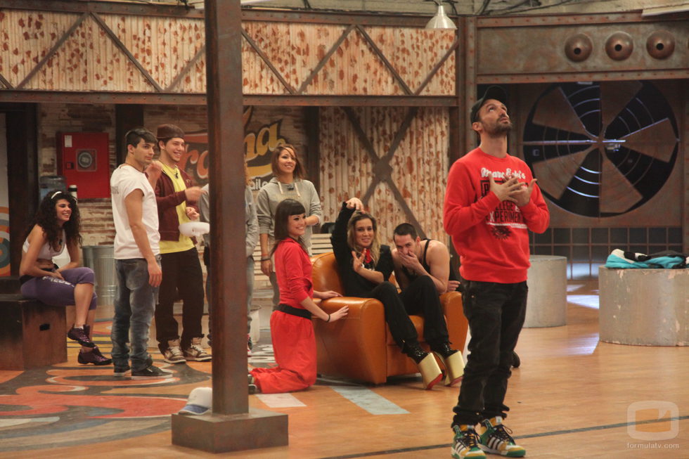 Rafa Méndez clamando al cielo en la segunda temporada de 'Fama ¡a bailar!'