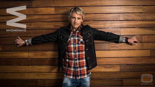 Jesús Calleja posa para el objetivo de MADMENMAG