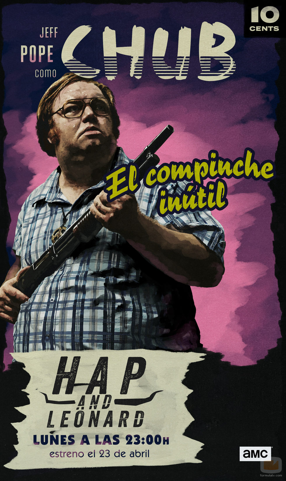 Cover de Chub en 'Hap and Leonard'