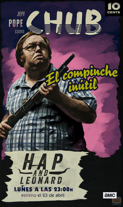 Cover de Chub en 'Hap and Leonard'