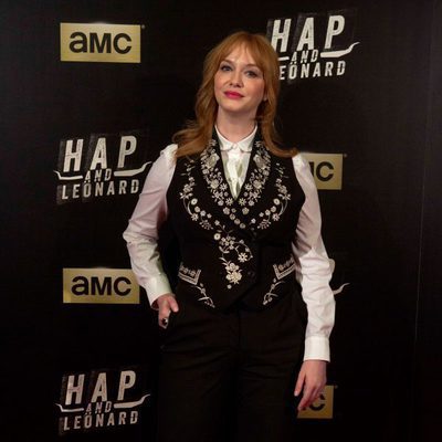 Christina Hendricks posa en el preestreno de 'Hap and Leonard'