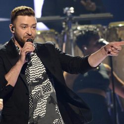 Justin Timberlake en la final de Eurovisión 2016