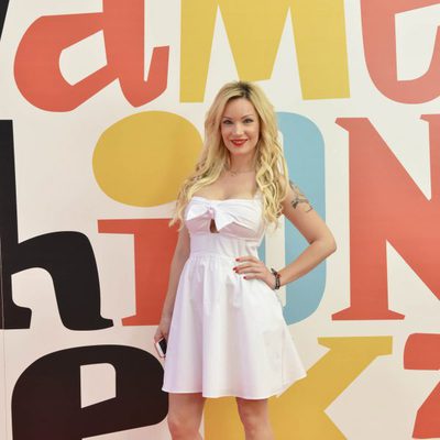 Belén Roca en el photocall de la segunda edición de la "Sálvame Fashion Week"