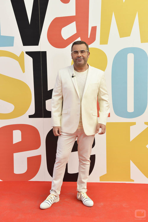 Jorge Javier Vázquez posa en la segunda edición de la "Sálvame Fashion Week"