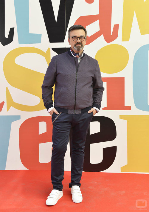 El diseñador Lucas Balboa en la segunda edición de la "Sálvame Fashion Week"