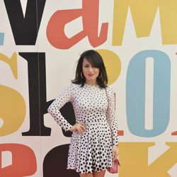 La diseñadora María Escoté en la segunda edición de la "Sálvame Fashion Week"