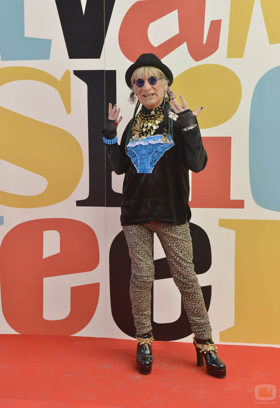 Paco Clavel en en el photocall de la segunda edición de la "Sálvame Fashion Week"