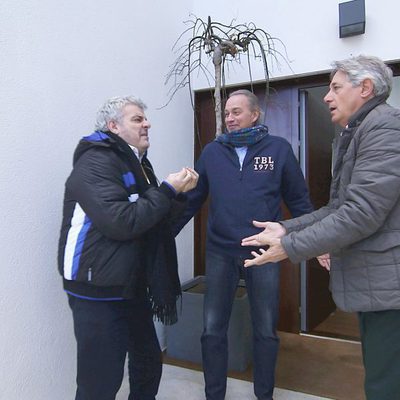 Bertín Osborne recibe a "Martes y Trece" en el programa 'Mi casa es la tuya'