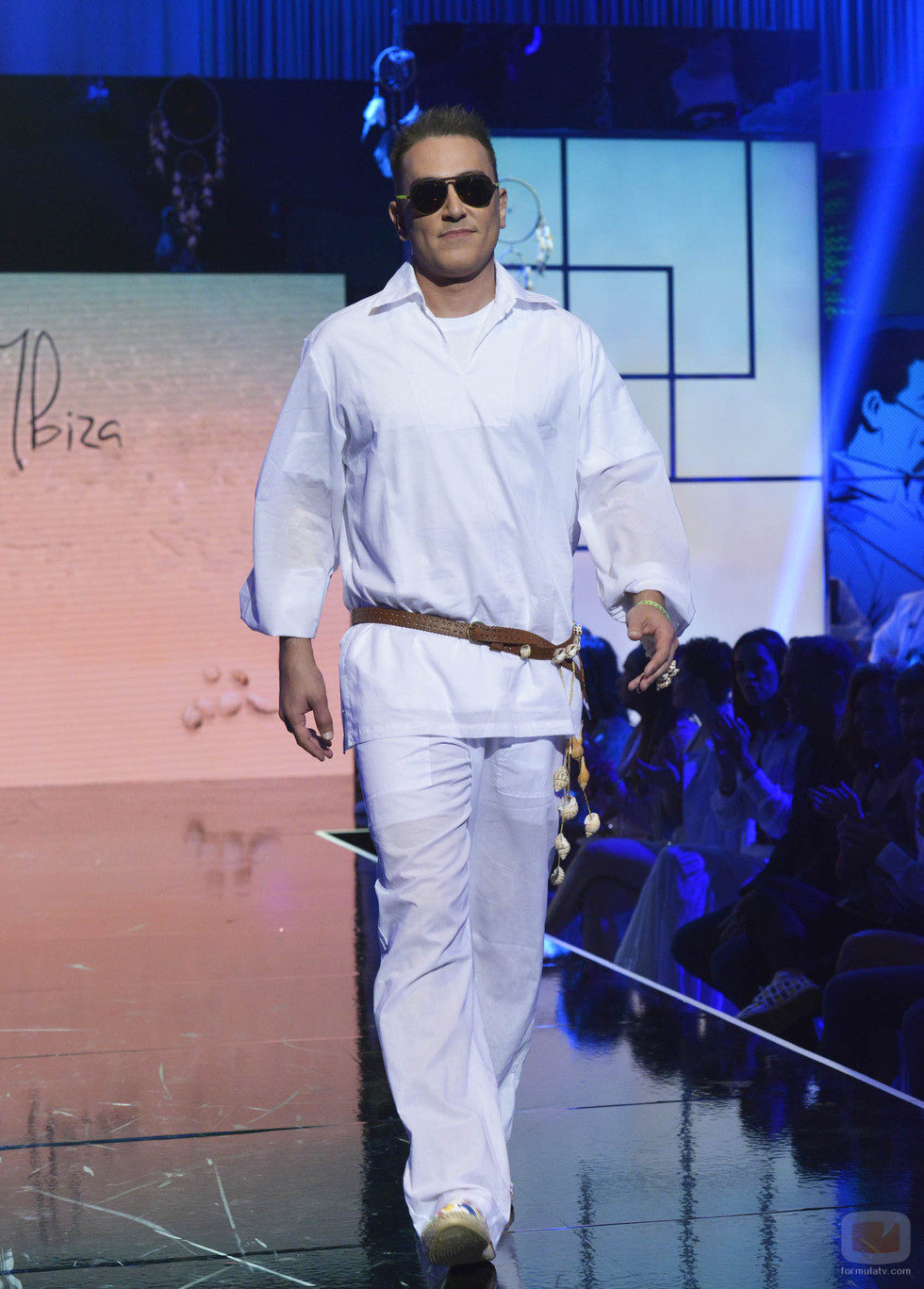 Kiko Hernández en el segundo desfile de la segunda edición de la "Sálvame Fashion Week"