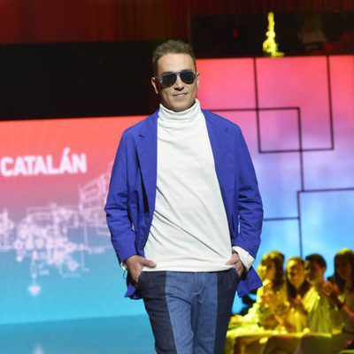 Kiko Hernández en el tercer desfile de la segunda edición de la "Sálvame Fashion Week"
