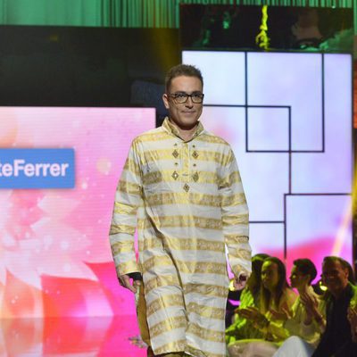 Kiko Hernández en el cuarto desfile de la segunda edición de la "Sálvame Fashion Week"