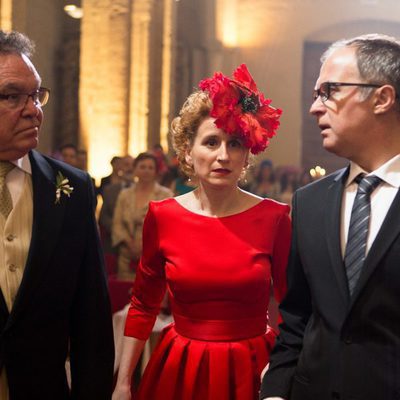 Dolores junto a los padres de Carmen 'Allí Abajo'