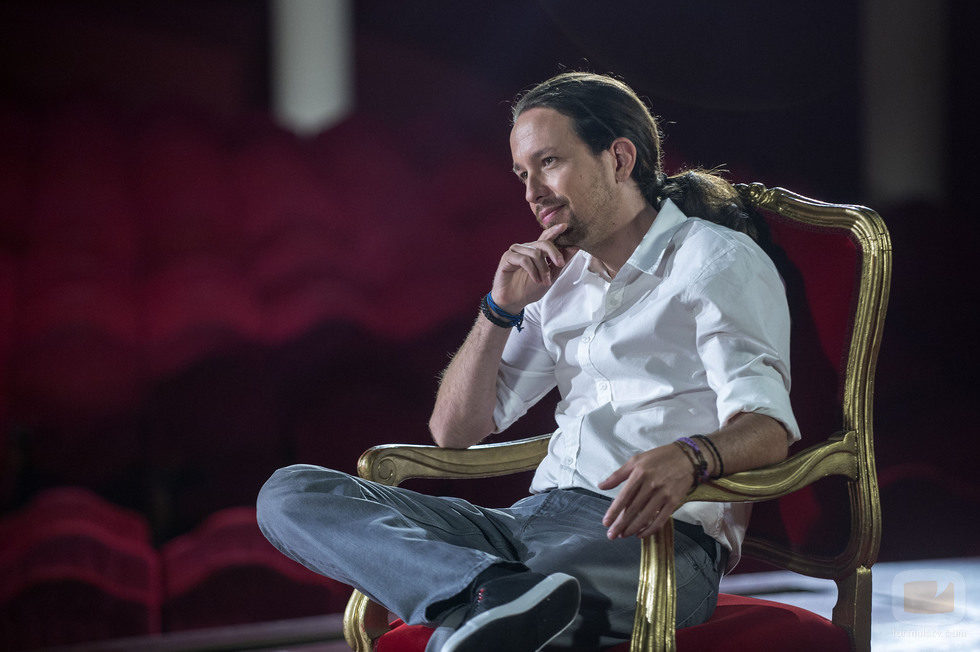 Pablo Iglesias, el primer invitado de 'Feis tu feis'