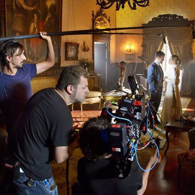 Rodaje de la segunda temporada de 'Víctor Ros'