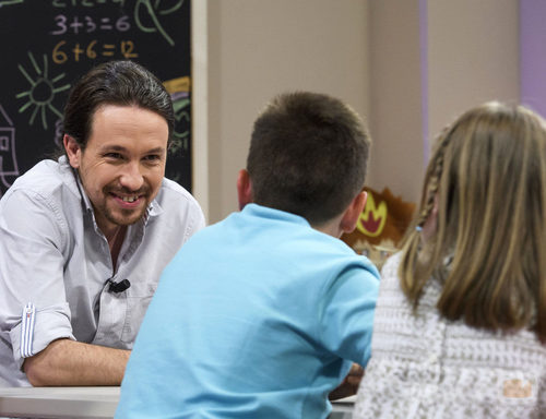Pablo Iglesias escucha a los niños en '26J: Quiero gobernar'