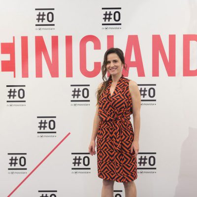 Esti Gabilondo posa sonriente ante las cámaras
