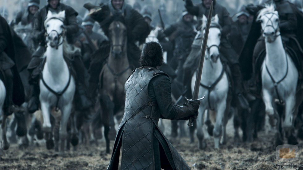Jon Snow está dispuesto a luchar en "La Batalla de los bastardos"