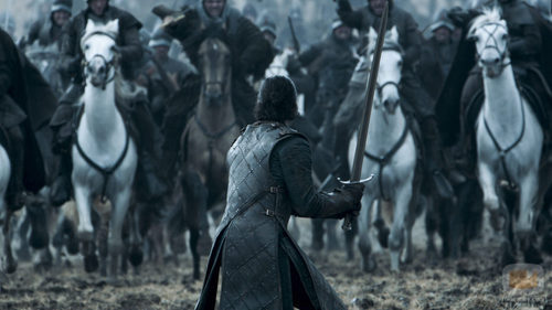 Jon Snow está dispuesto a luchar en "La Batalla de los bastardos"