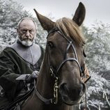 Davos Seaworth, preparado para "La Batalla de los Bastardos" de 'Juego de Tronos'