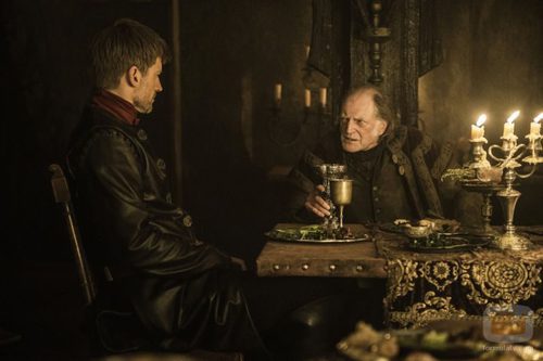Jaime Lannister visita a Walder Frey en "Vientos invierno"