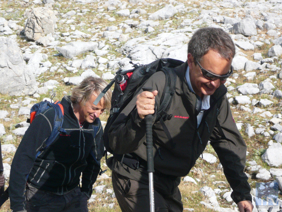 Zapatero se va a la montaña con Jesús Calleja