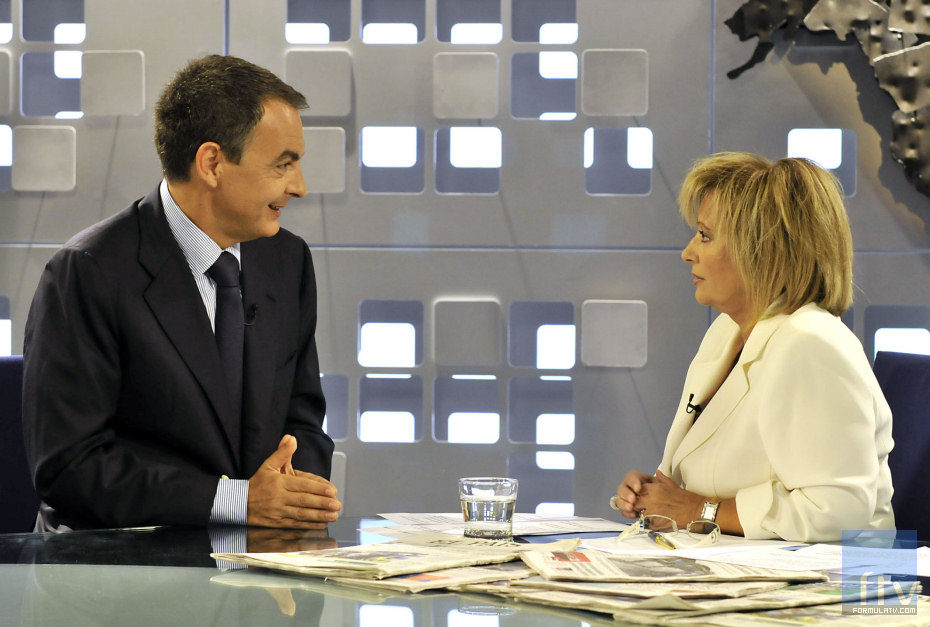 María Teresa Campos entrevista a Zapatero
