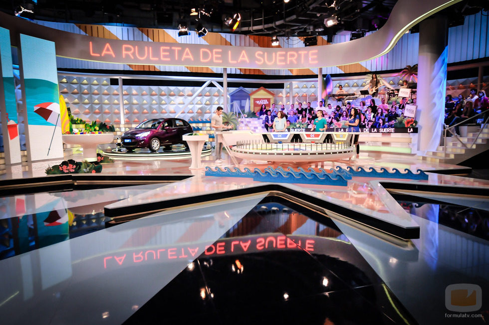 Plató de 'La ruleta de la suerte'
