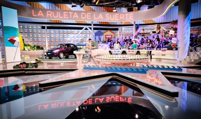 Plató de 'La ruleta de la suerte'