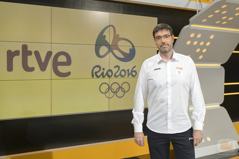 Rogelio Vázquez, responsable del programa Teledeporte en los 'JJOOde Río 2016'