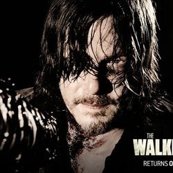 Daryl en la temporada 7 de 'The Walking Dead'