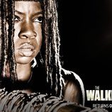 Michonne en la temporada 7 de 'The Walking Dead'