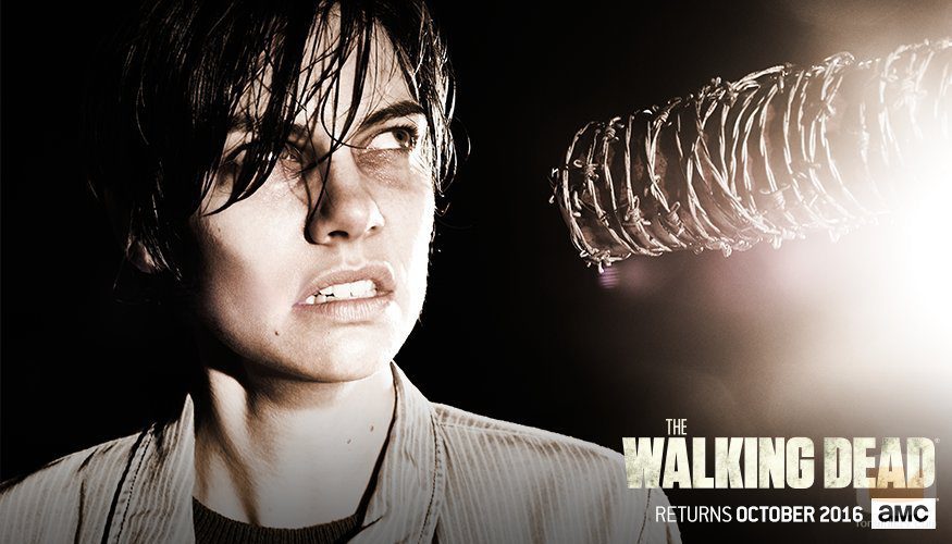 Maggie en la temporada 7 de 'The Walking Dead'