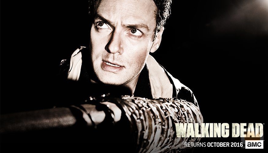 Aaron en la temporada 7 de 'The Walking Dead'