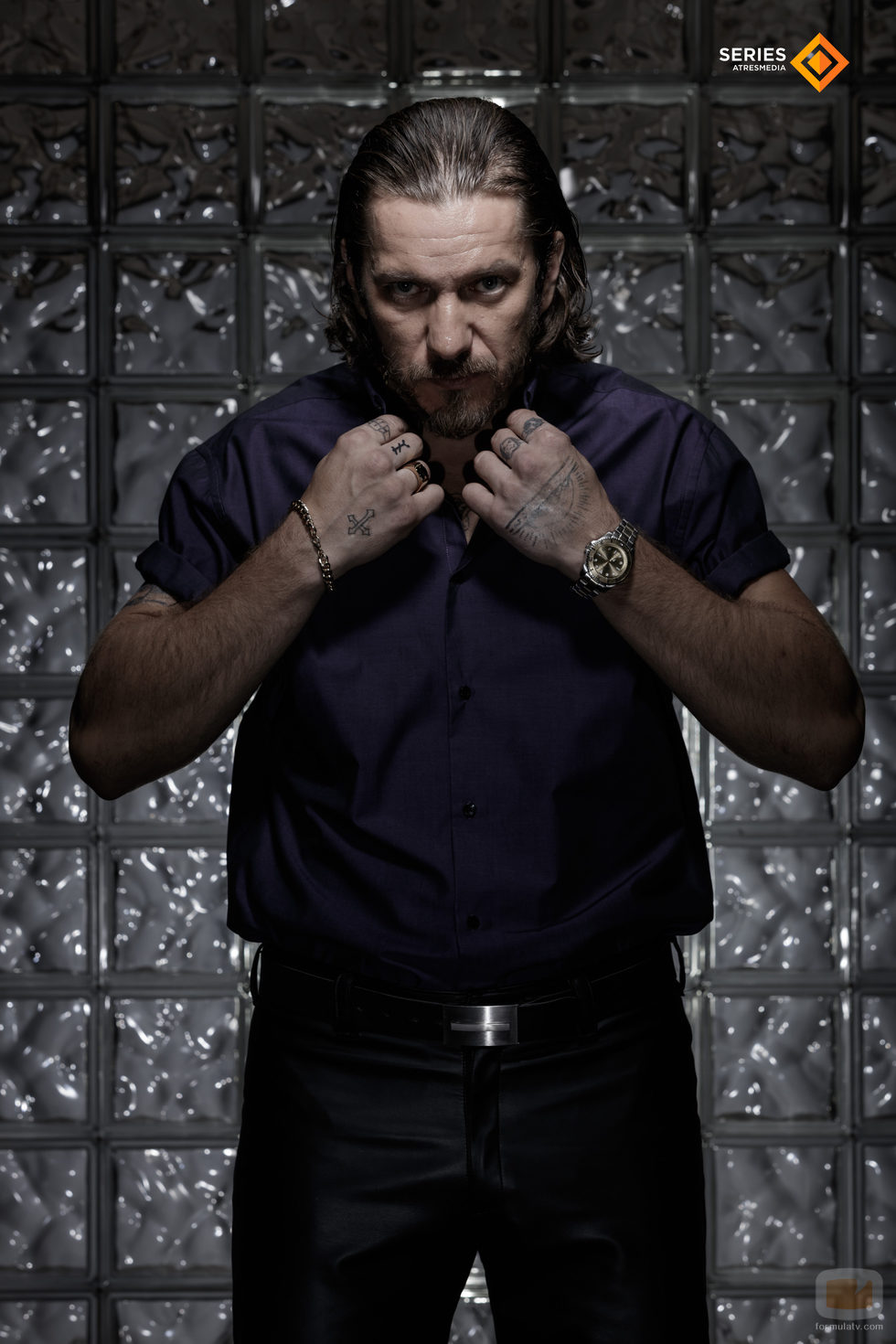 Florin Opritescu es vlad en la segunda temporada de 'Mar de plástico'