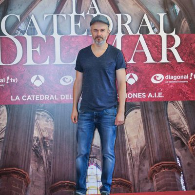 Tristán Ulloa en la presentación de 'La catedral del mar'