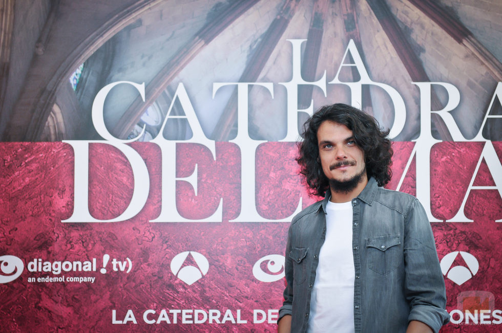 Críspulo Cabezas en la presentación de 'la catedral del mar'