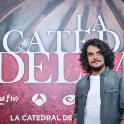 Críspulo Cabezas en la presentación de 'la catedral del mar'