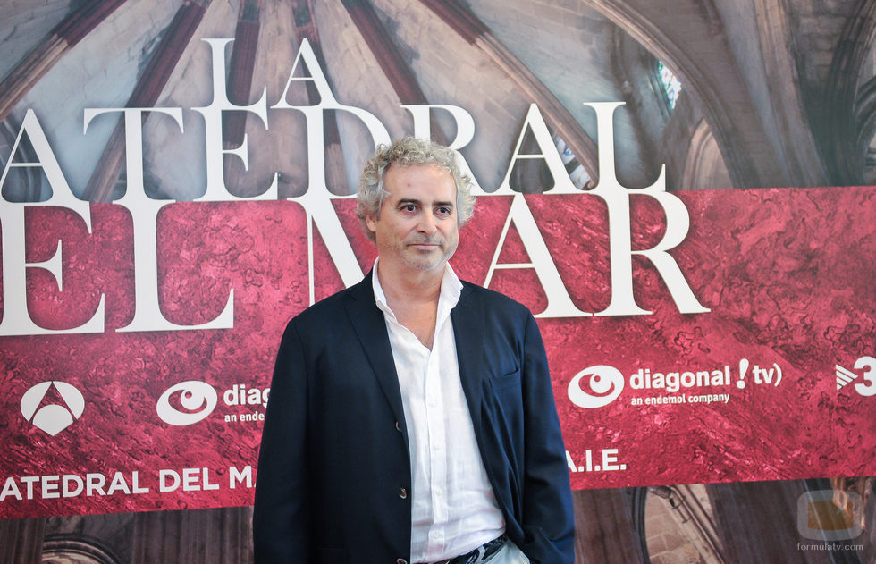 Ildefonso Falcones en la presentación de 'la catedral del mar'