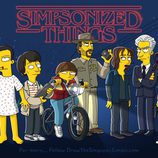 Elenco simpsonizado del elenco de 'Stranger Things'