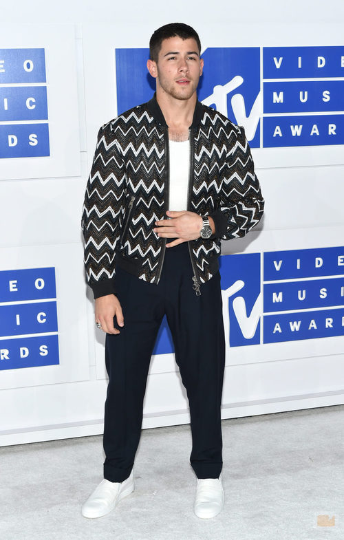 Nick Jonas en la gala de los VMA 2016 de la MTV