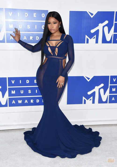 Nicky Minaj en la gala de los VMA 2016 de la MTV