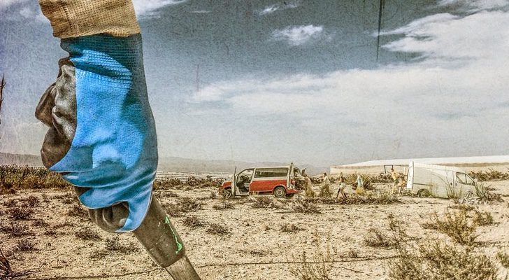 Póster oficial de la segunda temporada de 'Mar de plástico'