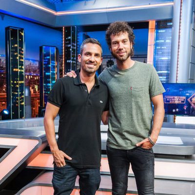 Damián Mollá y Juan Ibáñez en la presentación de 'El Hormiguero'